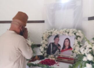 सीडीएस विपिन रावत की तेरवहीं में दिल्ली एयरफोस ऑडिटोरियम पुहंचकर कर्नल कोठियाल ने दी श्रद्धांजलि,कहा जरनल का असमय जाना देश के लिए दुर्भाग्यपूर्ण: आप
