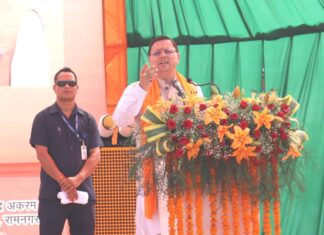 सीएम पुष्कर सिंह धामी ने प्रधानमंत्री आवास योजना (शहरी) के अंतर्गत 547 करोड़ रुपए लागत की 9 योजनाओं का शिलान्यास किया