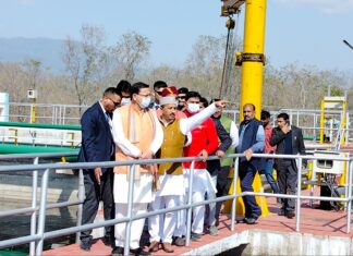 मुख्यमंत्री धामी ने मंगलवार को नगर निगम हल्द्वानी-काठगोदाम सीवेज ट्रीटमेंट प्लांट क्षमता 28 एमएलडी लागत 35 करोड 58 लाख तथा लिगेसी वेस्ट प्रोसेसिंग प्लांट लागत 3 करोड की योजनाओं का लोकार्पण कर हल्द्वानी को समर्पित किया