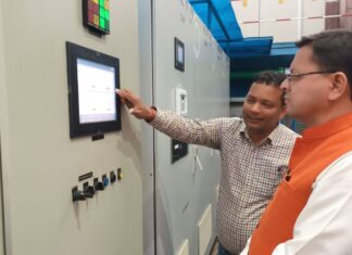 मुख्यमंत्री ने किया लोहियाहेड पावर हाउस का निरीक्षण।पावर हाउस को पूरी क्षमता के साथ संचालित करने के दिये निर्देश